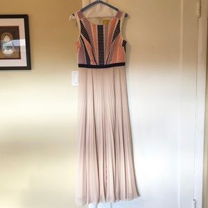 Maeve Ankle Length Pleated Dress